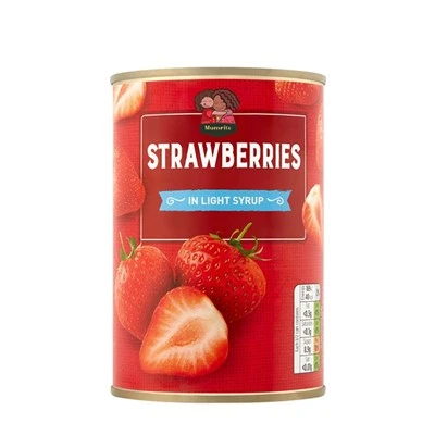Canned Strawberry in Syrup